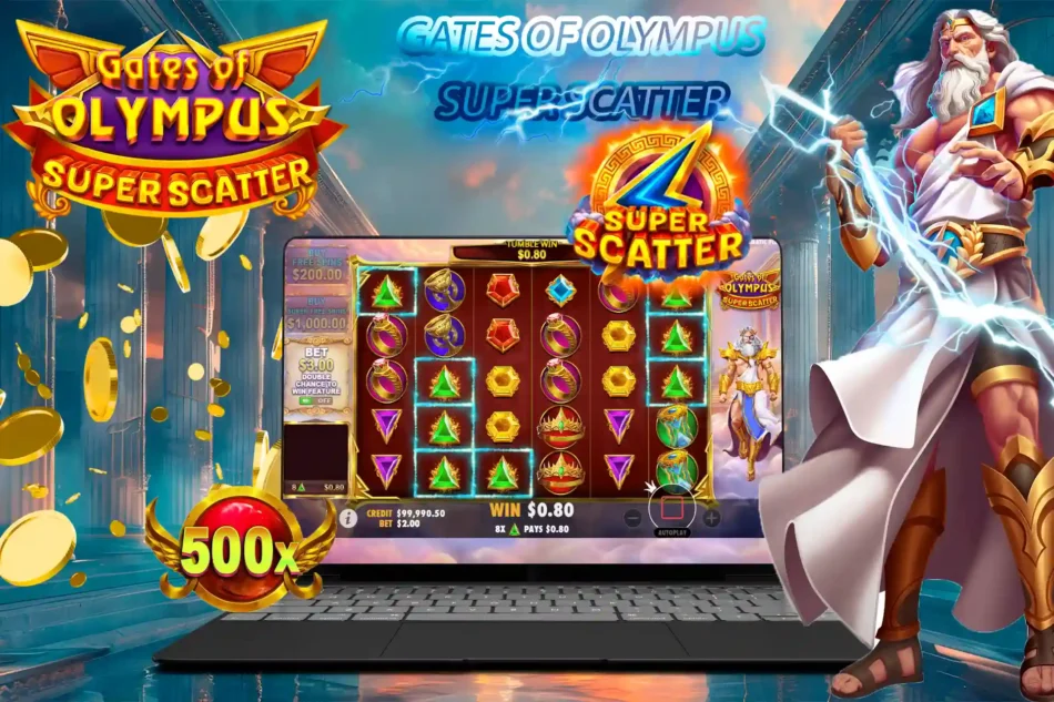 Discover the incredible possibilities of Super Scatter in the new version of Gates of Olympus.