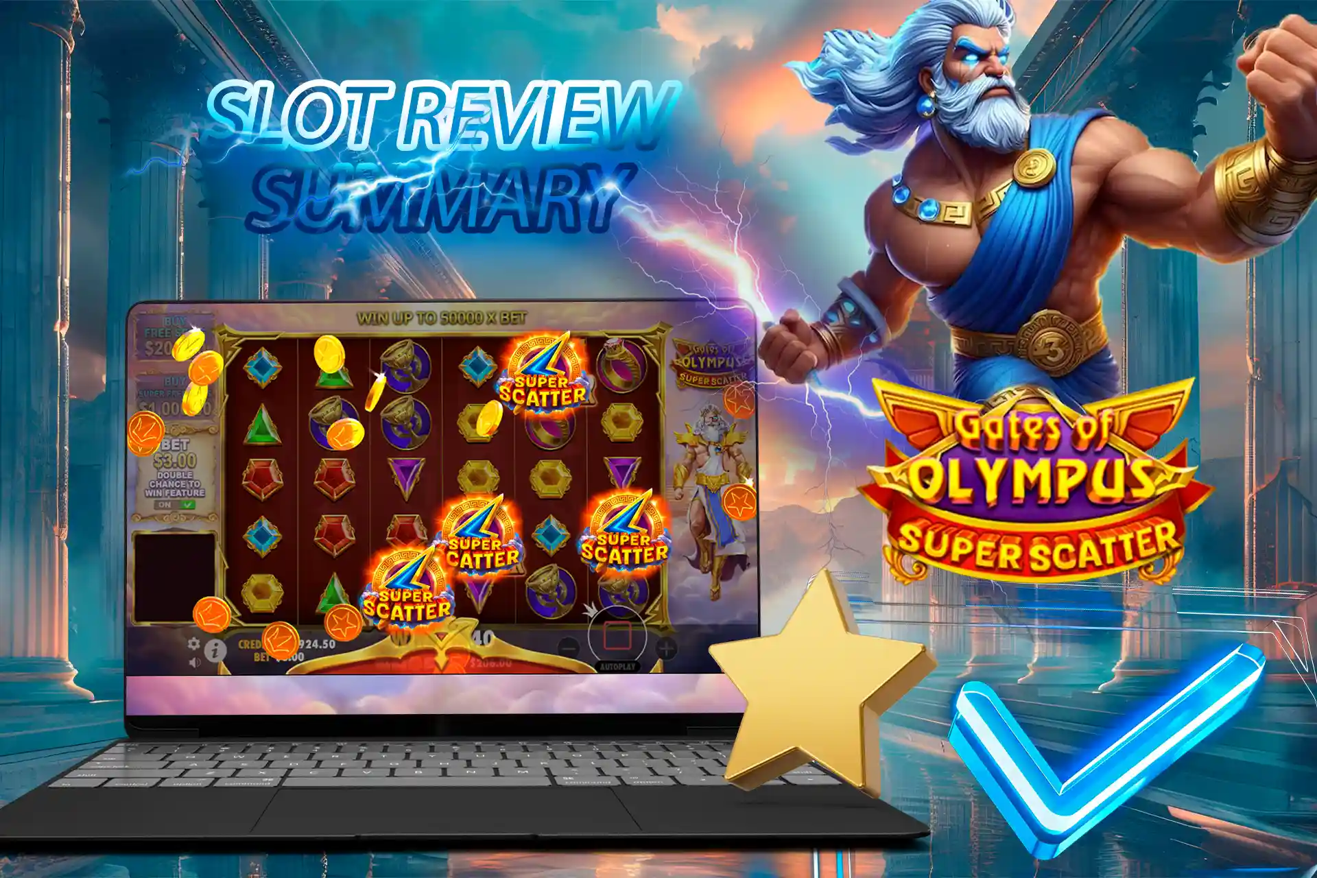 Benefits of Gates of Olympus Super Scatter Slot